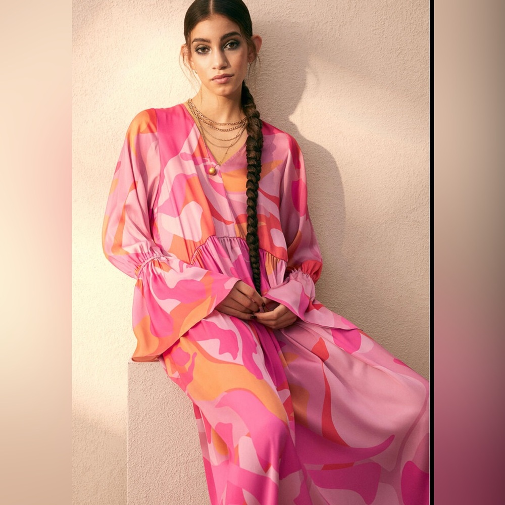 Pattern sold out dress from HM